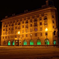 Ночная зимняя улица Волгограда :: Александр Стариков
