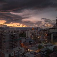 Dramatic Spring Sunset In Tbilisi :: Fuseboy 