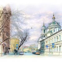 Москва. Улица Александра Солженицына. :: В и т а л и й .... Л а б з о'в