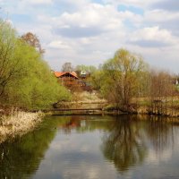 Весна на загородной речке :: Андрей Снегерёв