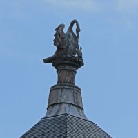 Пеликан на крыше церкви Сен-Сюльпис :: ИРЭН@ .