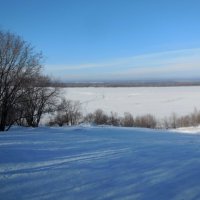 Волга зимой :: Надежда 