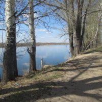 Длинное вытянутое озеро :: Андрей Макурин