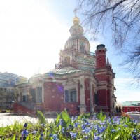 церковь Иоанна Воина, апрель :: Михаил Бибичков