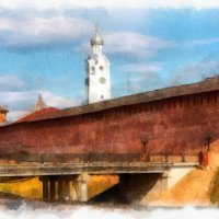 Древние стены Великого Новгорода... :: Tatiana Markova