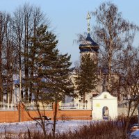 Дунилово, Покровская церковь. :: Сергей Пиголкин