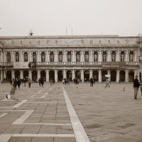 Искусство под открытым небом Piazza San Marco Венеция Италия :: Alm Lana