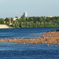 Уфа пляж "Солнечный". :: Николай Рубцов