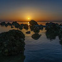Восход над Красным морем во время отлива. Макади бей. :: Василий Ярославцев
