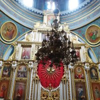 Иконостас и паруса Казанского храма в Богородицке :: Лидия Бусурина