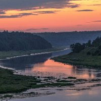 Река Волга на закате :: Георгий А