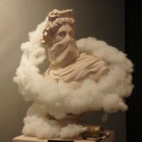 греческая статуя со слезоточивым газом :: zavitok *