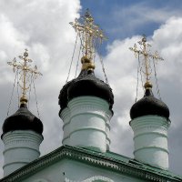 Купола Успенской церкви  в Александровской слободе. :: Ольга Довженко