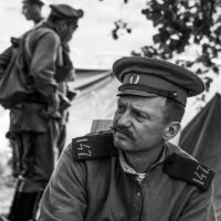 Русские солдаты 1914 года. :: Владимир Безбородов