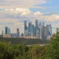 ..панорама Москва-Сити с Воробьёвых гор... :: galalog galalog