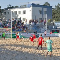 Пляжный футбол, Беларусь - Оман :: Светлана Былинович