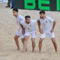 Защитники от Ирана. Пляжный футбол. :: Светлана Былинович