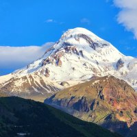 Казбек. Гергети. Степанцминда, Грузия. :: Дина Евсеева