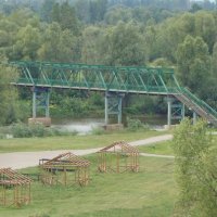 Мостовой переход через реку Тойма :: Raduzka (Надежда Веркина)