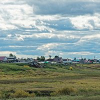 Сибирская глубинка. Домики в деревне :: Дмитрий Конев