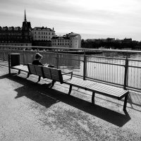 Пауза в городе у воды Стокгольм :: wea *