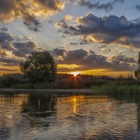 Рассвет на Плещеевом озере :: Сергей Цветков