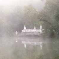 Мост в тумане :: Андрей Снегерёв