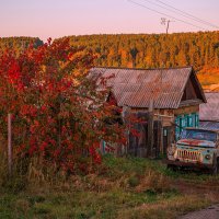 Осень в деревне. :: Павел Крутенко