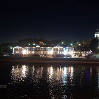 Ночная Мышкинская пристань :: Сергей Беляев