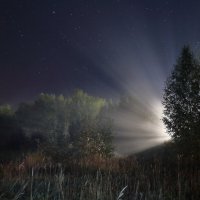 Ночной пейзаж. :: Сергей Пиголкин
