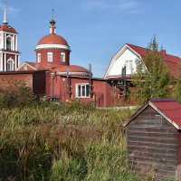 Московская область, городской округ Пушкинский, деревня Алёшино. Церковь Георгия Победоносца. :: Наташа *****