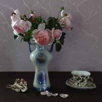 Натюрморт с розами :: tamara kremleva