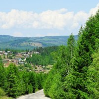 Деревушка в тайге. :: Николай Жуков