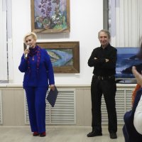 1 ноября в Брянске в ГВЗ открылась выставка художника Владимира Хроменкова :: Евгений 