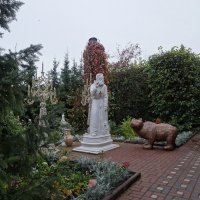 Памятник Серафиму Саровскому в Дивееве :: Лидия Бусурина