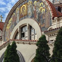 СПБ. Мозаичное панно на фасаде Казанской церкви :: Стальбаум Юрий 