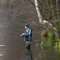 Рыбалка поздней осенью :: Андрей Снегерёв