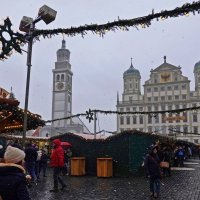 Рождественский базар в Аугсбурге :: Galina Dzubina