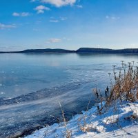 Синий лёд озера Изменчивое. о.Сахалин. :: fillarret-2 