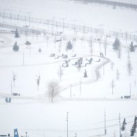 В нашем городе снег :: Valeriy(Валерий) Сергиенко