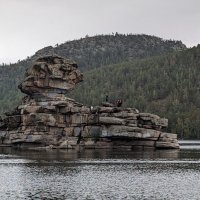Остров на озере в Боровом :: Георгиевич 