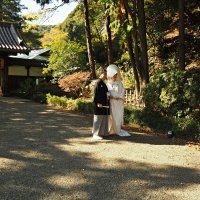 Свадебная фотосессия в парке Sankei-en Иокогама Япония :: wea *