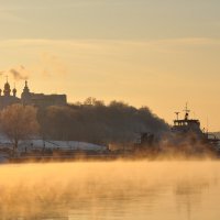 Река в декабре. :: Михаил Колосов 