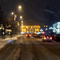 А снег идёт ! :: Анатолий. Chesnavik.