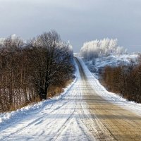 Зимняя дорога. :: Милешкин Владимир Алексеевич 