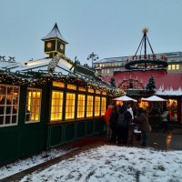Рождественский базар в Гамбурге :: Nina Yudicheva