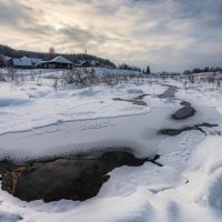Зимний пейзаж :: Елена Соколова