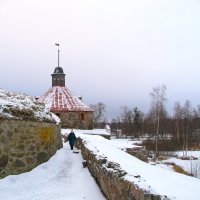 Крепость Корела зимой :: Магомед .