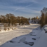 Зимний день на реке Киржач :: Сергей Цветков