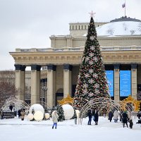 Новосибирск новогодний :: Татьяна Лютаева